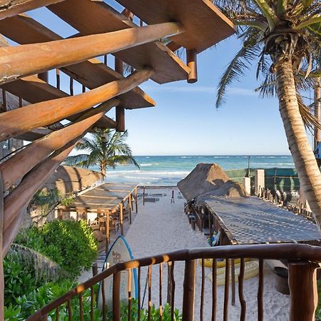 Playa Canek Beachfront Eco Hotel Tulum Zewnętrze zdjęcie