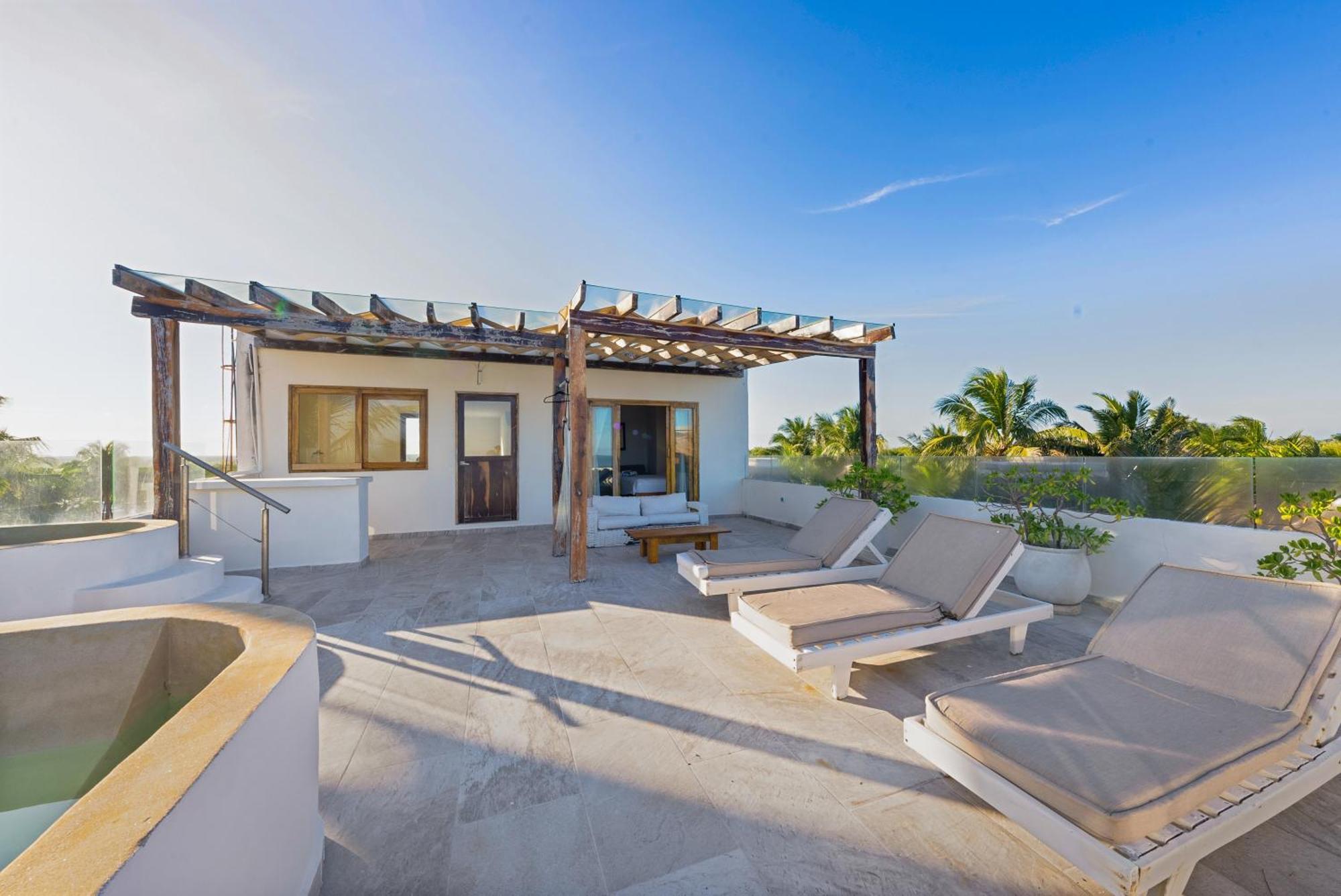 Playa Canek Beachfront Eco Hotel Tulum Zewnętrze zdjęcie