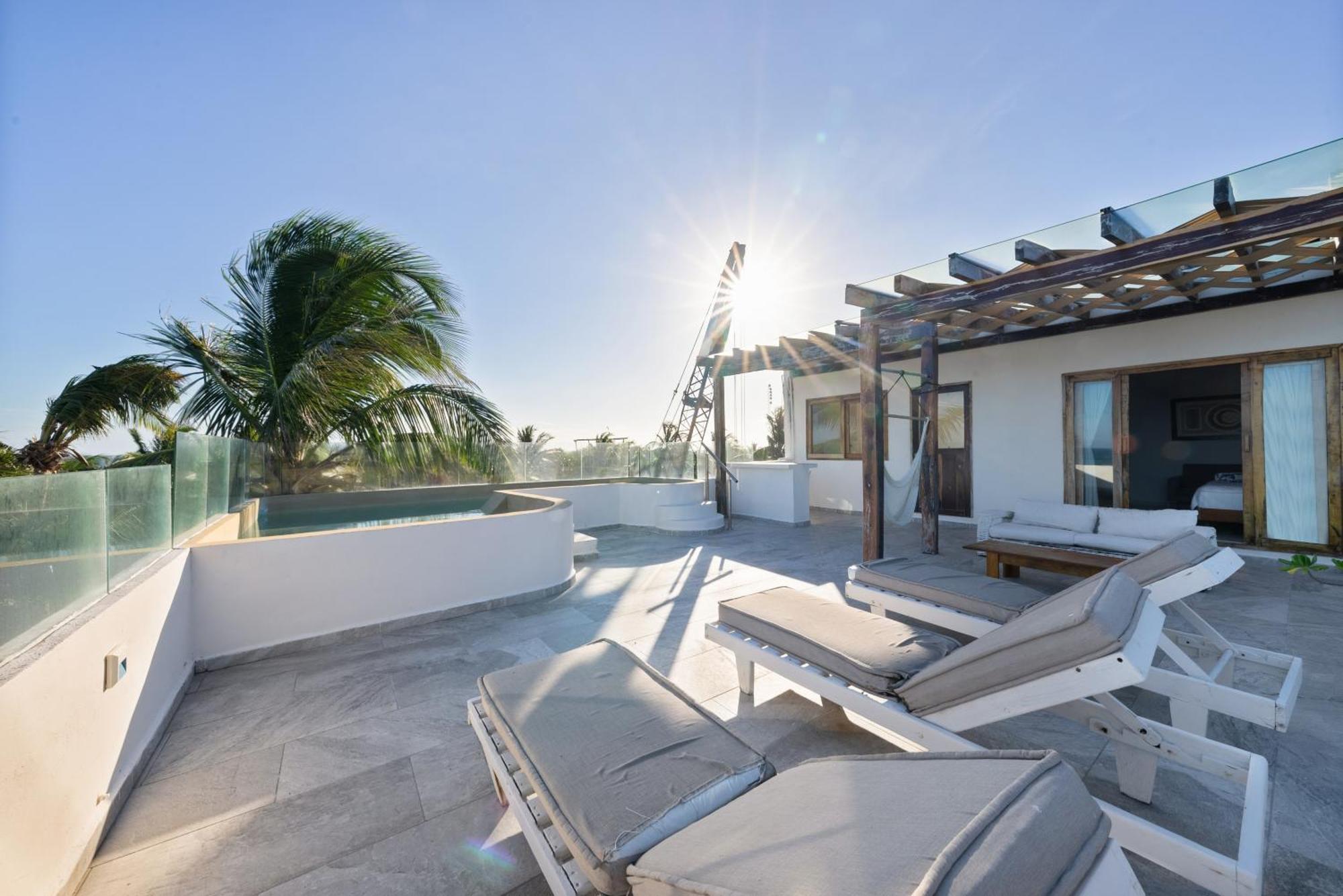 Playa Canek Beachfront Eco Hotel Tulum Zewnętrze zdjęcie